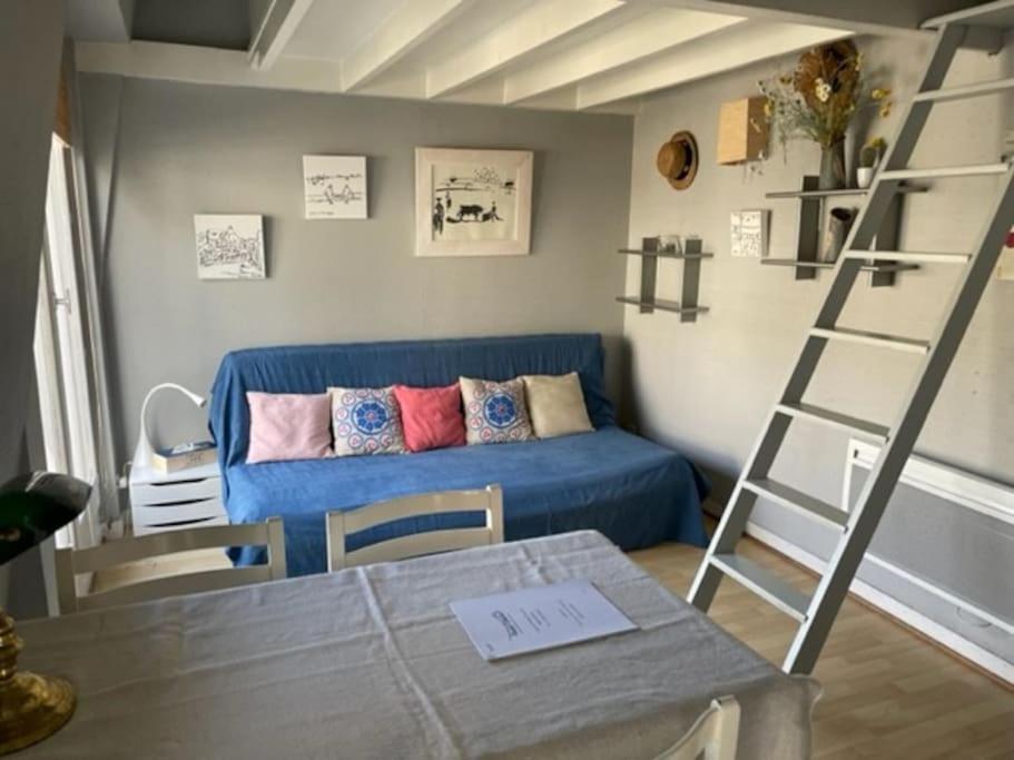 Studio Vue Mer En Centre-Ville Dinard Exteriör bild